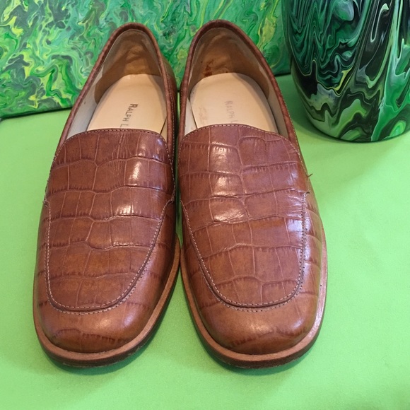 HP🎉 Ralph Lauren Vintage Crocodile Leather Loafer - Picture 3 of 5